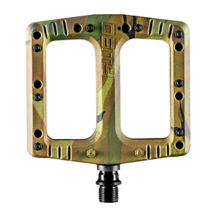 Deity Deftrap Pedals Limited Edition Camo top view Deity Deftrap Pedals Limited Edition Camo top view