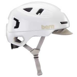 Bern Hudson MIPS kids Helmet Satin White Bern Hudson MIPS kids Helmet Satin White