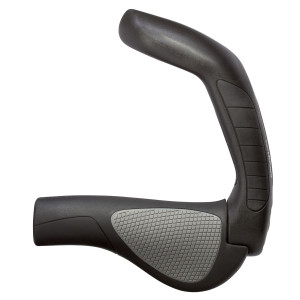 Ergon GP5 Ergonomic Touring Grip with Full Size Bar Ends Ergon GP5 Ergonomic Touring Grip with Full Size Bar Ends