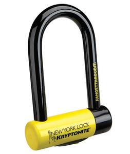 Kryptonite New York U Lock Fahgettaboudit Maximum Security U Lock for High Risk Areas Kryptonite New York U Lock Fahgettaboudit Maximum Security U Lock for High Risk Areas