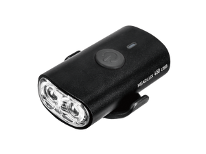 Topeak Headlux 450 USB Front Light 450 Lumens Rechargeable with Helmet and Handlebar Mount