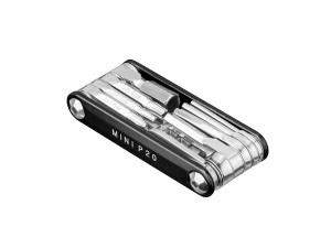 Topeak Mini P20 20 Function Pocket Tool for Road and Mountain Bikes Topeak Mini P20 20 Function Pocket Tool for Road and Mountain Bikes