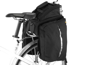 Topeak Trunk Bag MTS DXP Strap Mount Expandable Rack Bag Topeak Trunk Bag MTS DXP Strap Mount Expandable Rack Bag