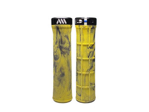 AMS BERM GRIPS YELLOW CAMO AMS BERM GRIPS YELLOW CAMO