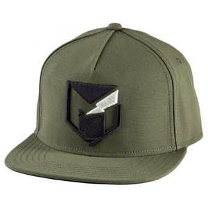 YT MOB Logo Cap Olive One Size front YT MOB Logo Cap Olive One Size front