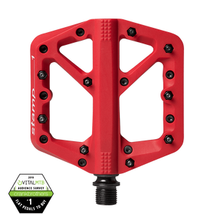 Crankbrothers Flat Pedals MTB Stamp 1 Small Red