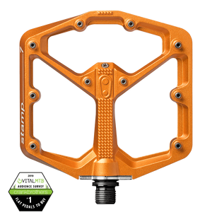 Crankbrothers Flat Pedals MTB Stamp 7 Large Orange Crankbrothers Flat Pedals MTB Stamp 7 Large Orange