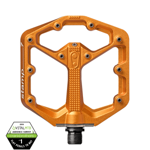 Crankbrothers Flat Pedals MTB Stamp 7 Large Orange