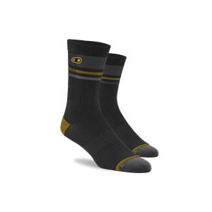 Crankbrothers Socks MTB Black/Gold - L/XL Crankbrothers Socks MTB Black/Gold - L/XL