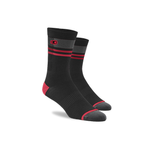 Crankbrothers Socks MTB Black/Red/Grey - L/XL Crankbrothers Socks MTB Black/Red/Grey - L/XL