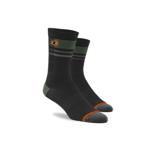 Crankbrothers Socks MTB Black/Orange/Green - S/M Crankbrothers Socks MTB Black/Orange/Green - S/M