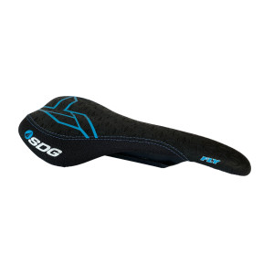 YT SDG Fly DH i-Beam Saddle Original YT Logo Blue/Black YT SDG Fly DH i-Beam Saddle Original YT Logo Blue/Black
