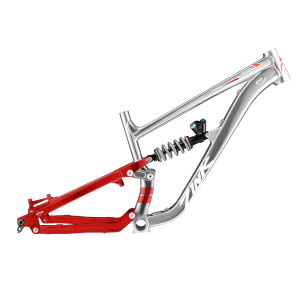 Zink Vacay MTB  Alloy The Freeriders Mountain Bike 150mm Frame Only TLD Polished Apple Candy