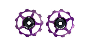 Reverse Aluminium pulley set Purple