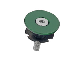 Nachman Bicycle steering top cap Anodized green