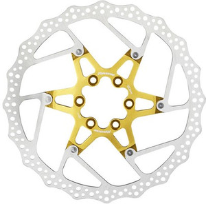 Reverse Brake Disc Rotor 180mm Gold