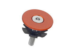 Nachman Bicycle steering top cap Anodized orange