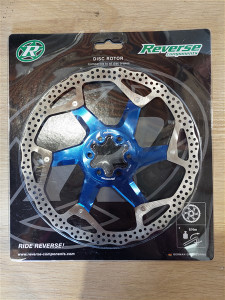 Reverse Brake Disc Rotor 200mm Blue