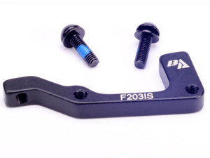 Brake Authority Brake Adaptor Front 203mm Fork IS Caliper PM