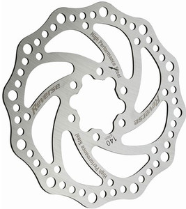 Reverse Brake Disc Rotor Bike Steel 140mm Componen