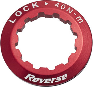Reverse Bike 8-11 speed Cassette Lock Ring Red