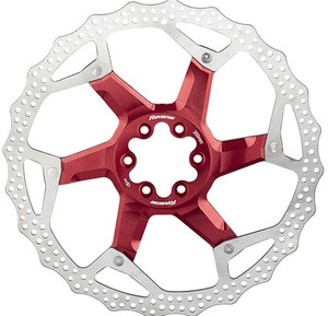 Reverse Brake Disc Rotor 203mm Red
