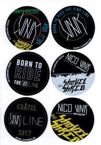 Reverse Beer Coaster Set Nico Vink Coloured