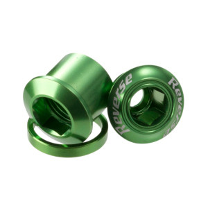 Reverse Chainring Bolt 1 pcs Bike Green