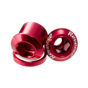 Reverse Chainring Bolt 1 pcs Bike Red