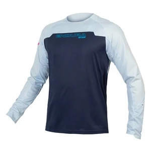 Endura MT500 Burner L/S Jersey BIue Large
