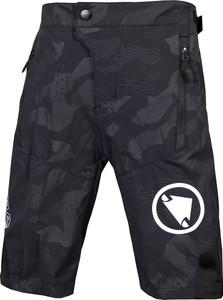 Endura Kids MT500 Shorts II Black Camo Small