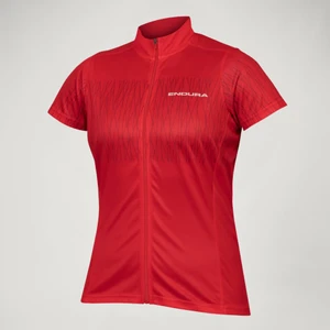 Endura Womens Hummvee Ray S/S Jersey Red Medium