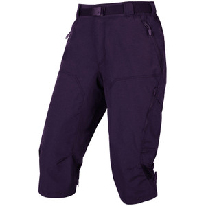 Endura Womens Hummvee 3/4 Shorts (With Liner) Bramble XL