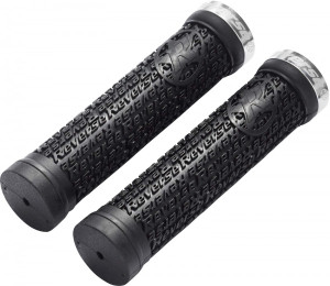 Reverse Handlebar Grips Bike Stamp Single Lock On