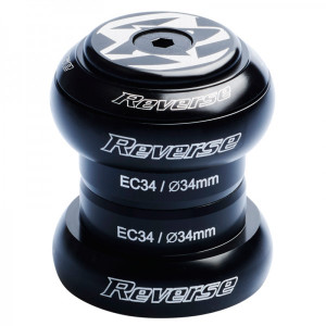 Reverse Headset Base 1 1/8" A-head Black