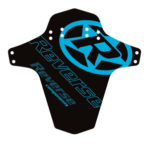Reverse Mud guard MTB Bike Black Light Blue