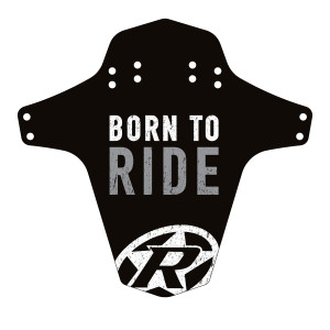 Reverse Mud guard MTB Bike Born to Ride Black Grey