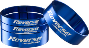 Reverse Stem Spacer Set Blue