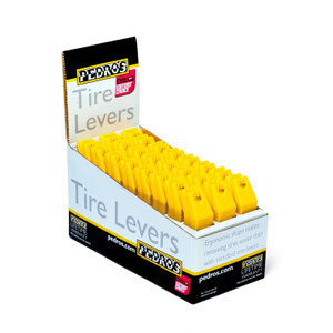 Pedro's Tire Levers 24 Pair Counter Display Yellow