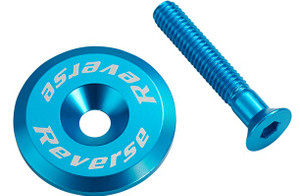 Reverse Stem Cap with Screw - Lt Blue