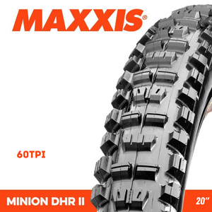 Maxxis Minion DHR II 20 x 2.30 Foldable MTB Tyre Maxxis Minion DHR II 20 x 2.30 Foldable MTB Tyre