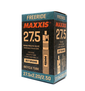 Maxxis Freeride 27.5 x 2.2/2.5 FV 48mm Presta Removable Valve Core Tube Maxxis Freeride 27.5 x 2.2/2.5 FV 48mm Presta Removable Valve Core Tube