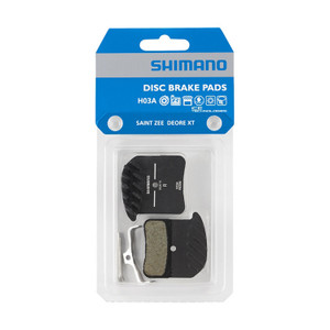 Shimano Disc Brake Pads H03A with Fin 4-Piston Resin