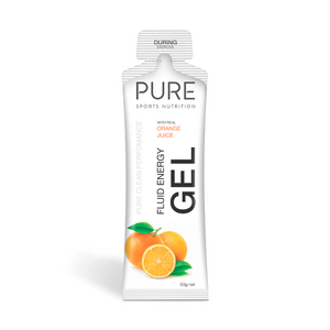 PURE Fluid Energy Gel Single Serve 50g Orange PURE Fluid Energy Gel Single Serve 50g Orange