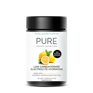 PURE Electrolyte Hydration Low Carb 160g Lemon PURE Electrolyte Hydration Low Carb 160g Lemon