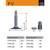 Black Cat Bike Tube Presta FV48 28/29 x 1.75/2.125