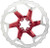 Reverse Brake Disc Rotor 203mm Red