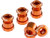 Reverse Chainring Bolt Set Bike Orange