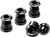 Reverse Chainring Bolt Set Black