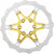Reverse Brake Disc Rotor 160mm Gold